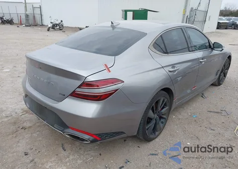 2023 Genesis G70 3.3T Rwd from USA, damaged, VIN KMTG54TE7PU122759